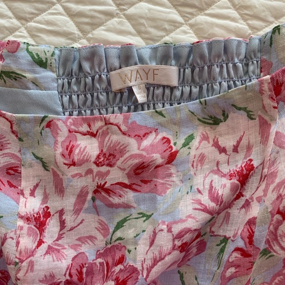 wayf altona bustier top